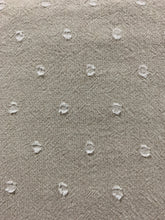 Load image into Gallery viewer, Yarn dyed fabric. Cream
