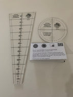 Creative Grids ruler  Dresden Plate