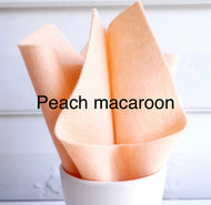 Peach macaroon